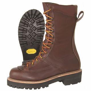 Hoffman 10-Inch All Leather Powerline Factory Second Boots